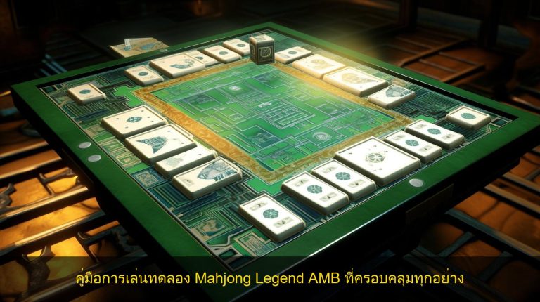 คู่มือการเล่นทดลอง Mahjong Legend AMB ที่ครอบคลุมทุกอย่าง